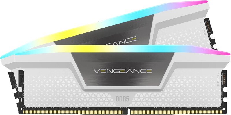Corsair DDR5 Vengeance RGB 2x16GB 6000 White CMH32GX5M2E6000C36W Memory Module