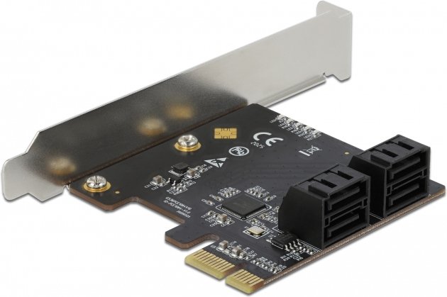 Delock 90010 4-Port SATA PCI Express x1 Card