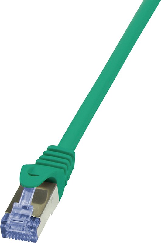 LogiLink CQ3075S Network Cable – CAT6a, 5 m, White, S/FTP (SSTP)