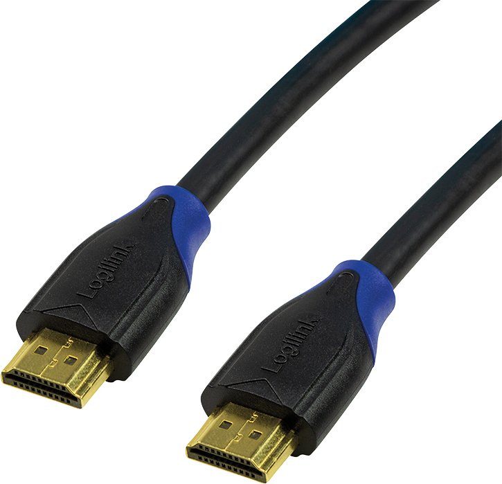 LogiLink CH0065 HDMI Cable 7.5 m – HDMI Type A, 18 Gbps, HDR, ARC, Ethernet, Black