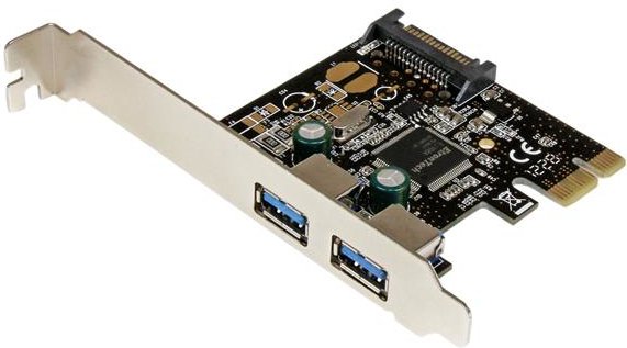 StarTech 2-Port USB 3.0 PCI Express Controller Card with SATA Power