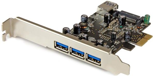 StarTech  4-Port PCI Express USB 3.0 Card – USB 3.2 Gen1 Type-A