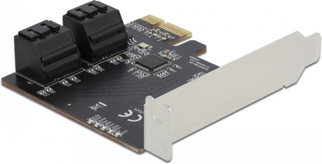 Delock 90010 4-Port SATA PCI Express x1 Card