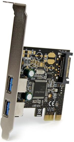 StarTech 2-Port USB 3.0 PCI Express Controller Card with SATA Power