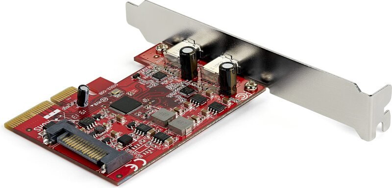 StarTech 2-Port PCIe USB 3.1 Card – USB-C, USB 3.1 Gen 2 (10 Gbps)