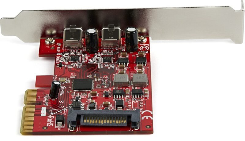 StarTech 2-Port PCIe USB 3.1 Card – USB-C, USB 3.1 Gen 2 (10 Gbps)