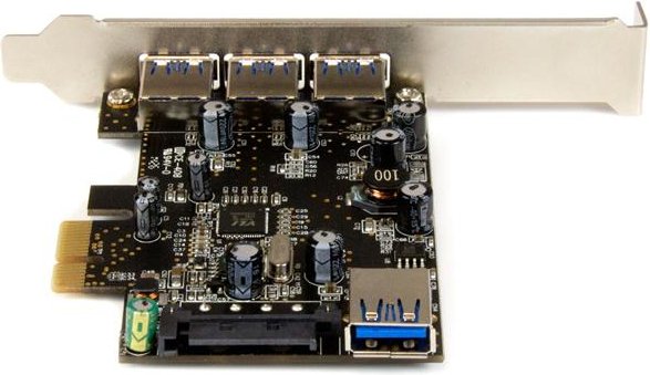 StarTech  4-Port PCI Express USB 3.0 Card – USB 3.2 Gen1 Type-A